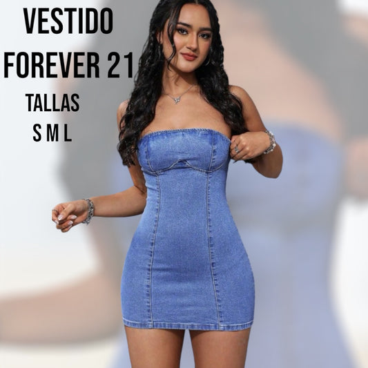 VESTIDO STRAPLE